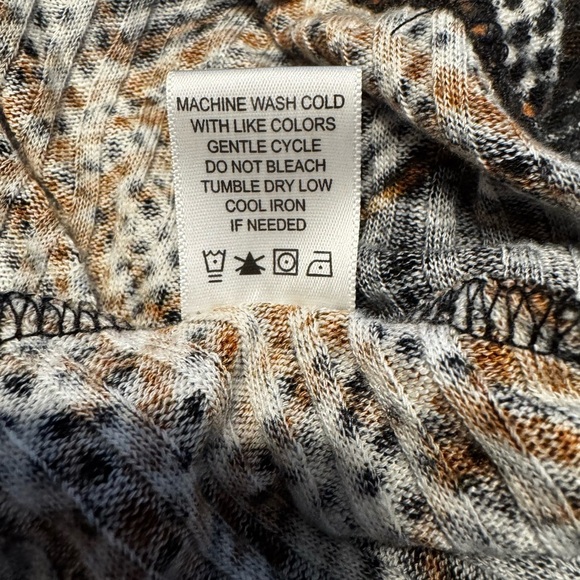 Adrienne Vittadini Brown Plaid Tie Neck Academia Lightweight Sheath Dress Sz M - Picture 9 of 12